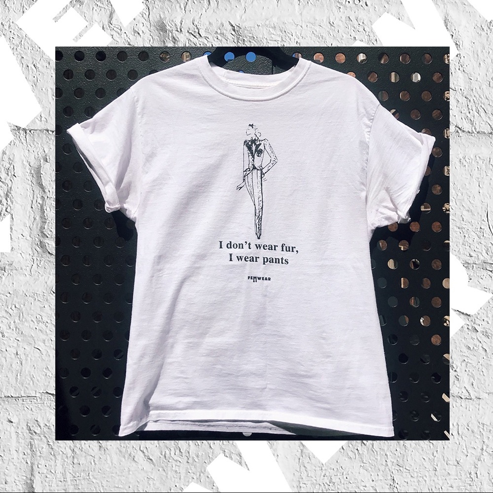 FEMWEAR APPAREL Feminist Vegan T-Shirt